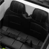 Baby Mix Fleksibilni električni dječji automobil bijele boje