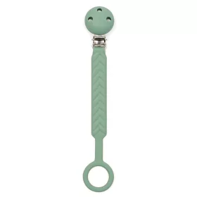 Silikon-Schnullerclip, Neu, Babyblau