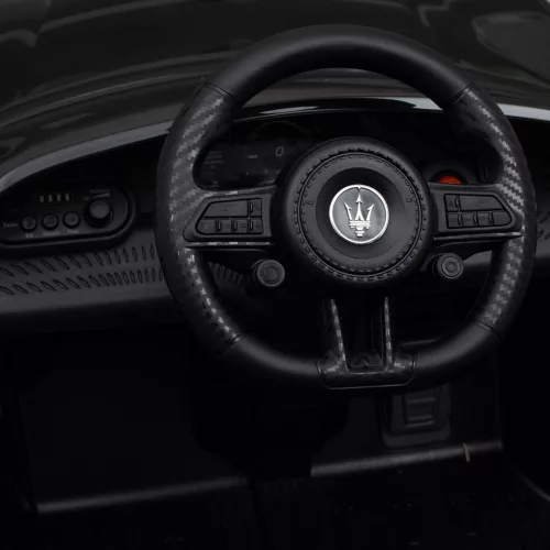 Električni automobil igračka Maserati GranTurismo Baby Mix crni