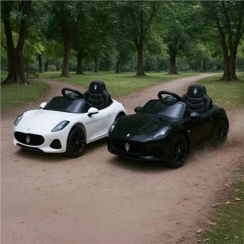 Električni automobil igračka Maserati GranTurismo Baby Mix crni