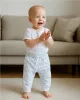 Jogginghose aus Baumwolle für Kinder von New Baby For Babies, Farbe Ozean