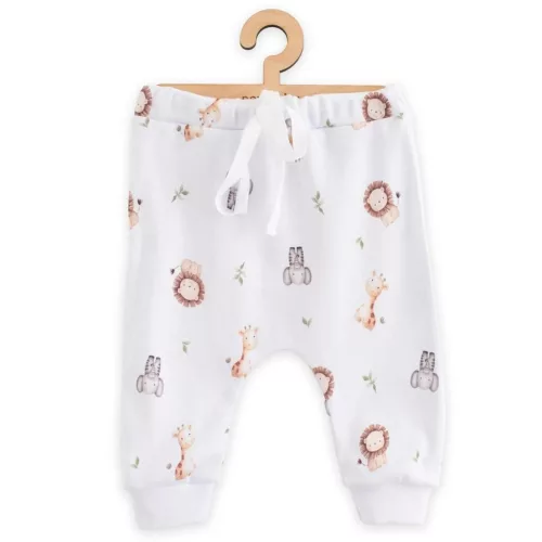 Pamut gyermek Jogger nadrág a New Baby For Babies safari
