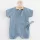 Ljetni muslin kombinezon za bebe New Baby plavi