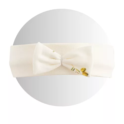 Baby-Stirnband aus Bio-Baumwolle, New Baby Olives
