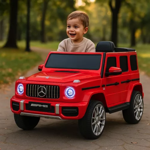 Električni automobil Mercedes - Benz G63 AMG Baby Mix crveni