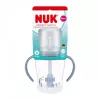 NUK Perfect Match tanuló cumisüveg szívószállal PENGUIN 150 ml