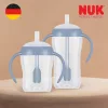 NUK Perfect Match tanuló cumisüveg szívószállal PENGUIN 150 ml