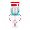 NUK Perfect Match tanuló cumisüveg szívószállal BEAR 260 ml