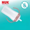 NUK Perfect Match tanuló cumisüveg szívószállal BEAR 260 ml