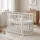 Mitwachsendes 3-in-1-Kinderbett (oval) + Matratze, Neu, Weiß