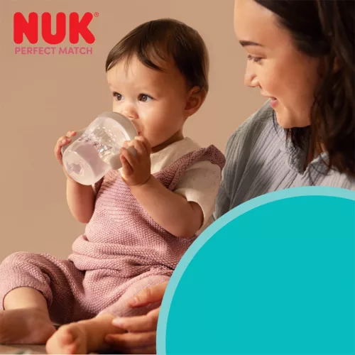 NUK Perfect Match tanuló cumisüveg DISNEY Minnie, red 150 ml