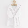 Gyerek frottír fürdőköpeny New Baby white