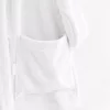 Gyerek frottír fürdőköpeny New Baby white