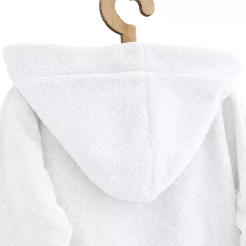 Gyerek frottír fürdőköpeny New Baby white