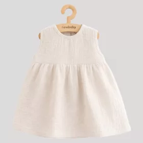 Baby-Musselinkleid, New Baby Ella Leinen