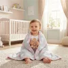 Baba takaró New Baby 80x90 heart pink