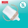 NUK Perfect Match Trinkflasche 150 ml, mit Silikonsauger und Temperaturregulierung, beleuchtet