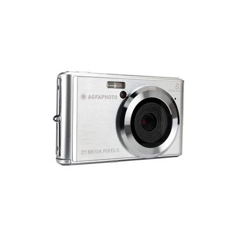 Fényképezőgép, kompakt, digitális, AGFAPHOTO "DC5200", ezüst