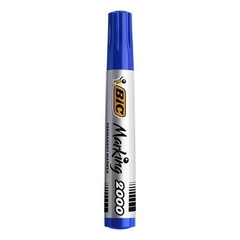 Alkoholos marker, 4,95 mm, kúpos, BIC "ECO 2000" kék