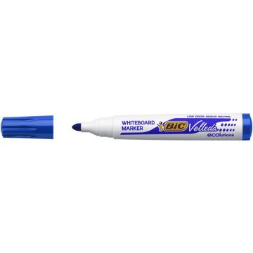   Flipchart- és táblamarker, 1,4 mm, kúpos, BIC" Velleda ecolutions", kék