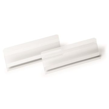   Logisztikai zseb, 210x74 mm, fekvő, DURABLE "HARD COVER", öntapadó csíkkal, átlátszó