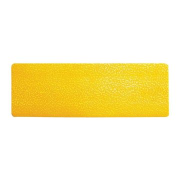   Padlójelölő matrica, 50x150 mm, DURABLE "Csík", sárga