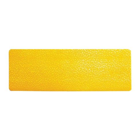 Padlójelölő matrica, 50x150 mm, DURABLE "Csík", sárga