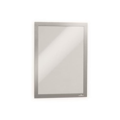 Infokeret, A4, öntapadó háttal, DURABLE "DURAFRAME®", ezüst