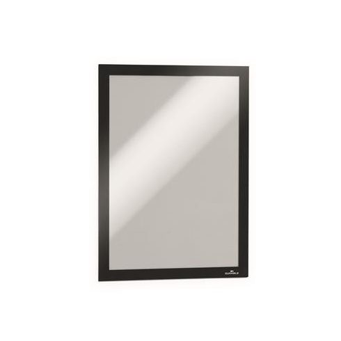 Infokeret, A4, öntapadó háttal, DURABLE "DURAFRAME®", fekete