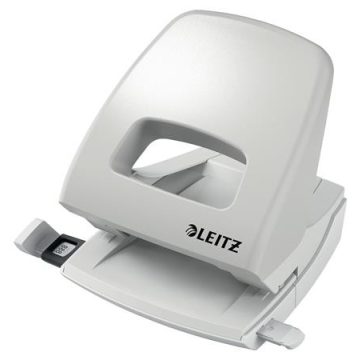   Lyukasztó, kétlyukú, 25 lap, LEITZ "Nexxt 5005", szürke