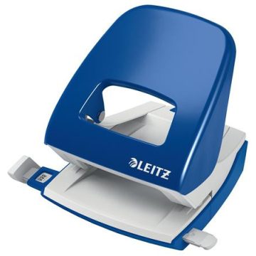   Lyukasztó, kétlyukú, 30 lap, LEITZ "Nexxt", kék