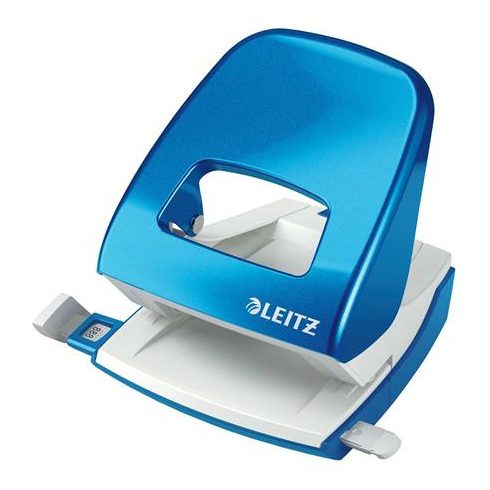 Lyukasztó, kétlyukú, 30 lap, LEITZ "Nexxt Wow", kék