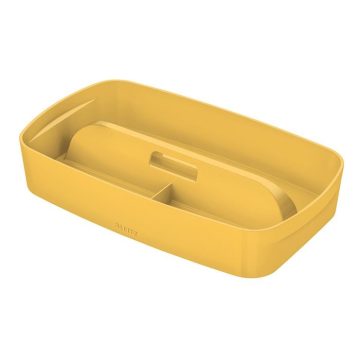   Rendszerező tálca, fogantyúval, LEITZ "MyBox Cosy", melegsárga