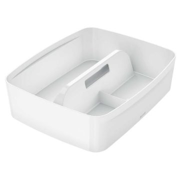   Rendszerező tálca, fogantyúval, nagy, LEITZ "MyBox", fehér