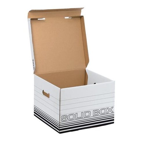 Archiválódoboz, M méret, LEITZ "Solid", fehér