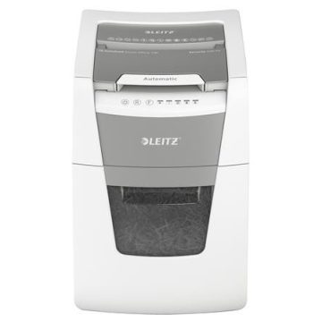   Iratmegsemmisítő, konfetti, 100 lap, LEITZ "IQ AutoFeed SmallOffice 100 P4 Pro"