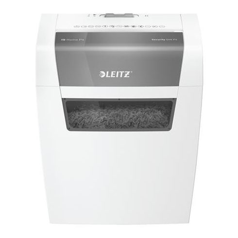 Iratmegsemmisítő, konfetti, 6 lap, LEITZ "IQ Home"