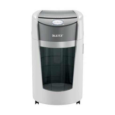 Iratmegsemmisítő, mikrokonfetti, 10 lap, LEITZ "IQ OptiMax P5"