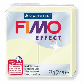   Gyurma, 57 g, égethető, FIMO "Effect", sötétben világító