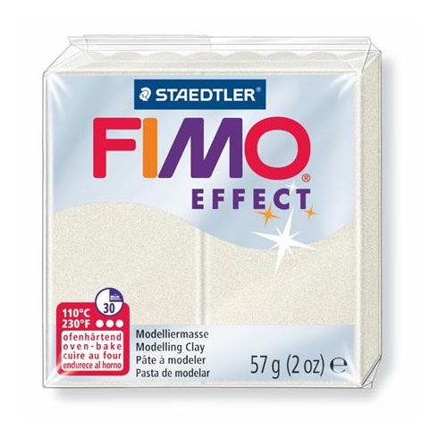 Gyurma, 57 g, égethető, FIMO "Effect", metál gyöngyház