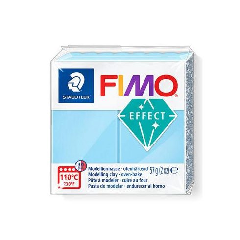Gyurma, 57 g, égethető, FIMO "Soft", pasztellvíz