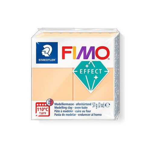 Gyurma, 57 g, égethető, FIMO "Soft", pasztellőszibarack