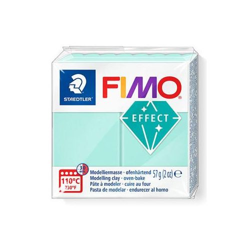 Gyurma, 57 g, égethető, FIMO "Soft", pasztellmenta