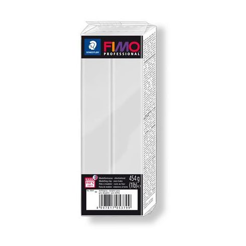 Gyurma, 454 g, égethető, FIMO "Professional", delfinszürke