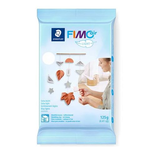 Gyurma, 125 g, levegőre száradó, FIMO "Air Light", fehér