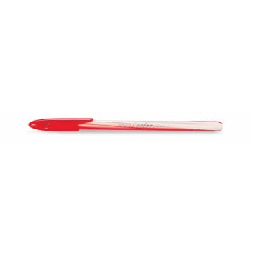   Golyóstoll, 0,3 mm, kupakos, FLEXOFFICE "Candee", piros