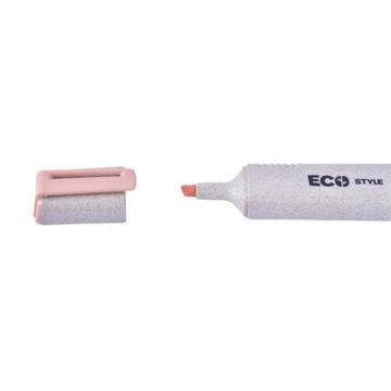  Szövegkiemelő, 1-4 mm, FLEXOFFICE "HL05 Eco Style", narancs
