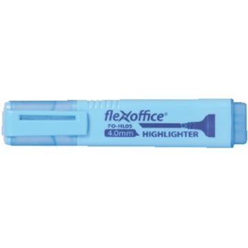 Szövegkiemelő, 1-4 mm, FLEXOFFICE "HL05", kék