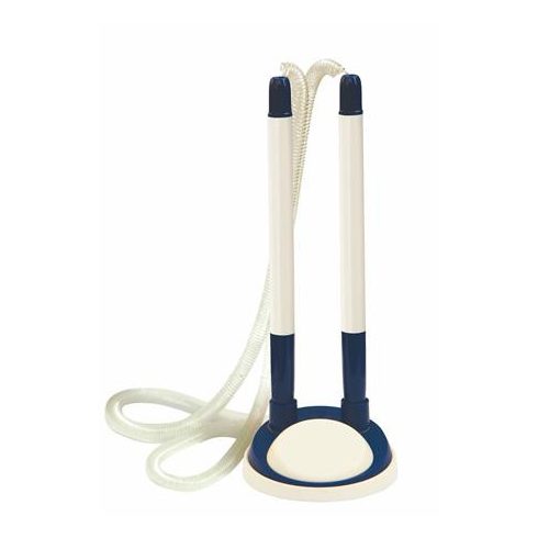 Ügyféltoll, 0,7 mm, kék tolltest, dupla, FLEXOFFICE "Smart Holder", kék