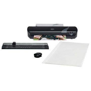   Lamináló készlet, A4, 75-125 mikron, GBC "Inspire+ Craft", fekete